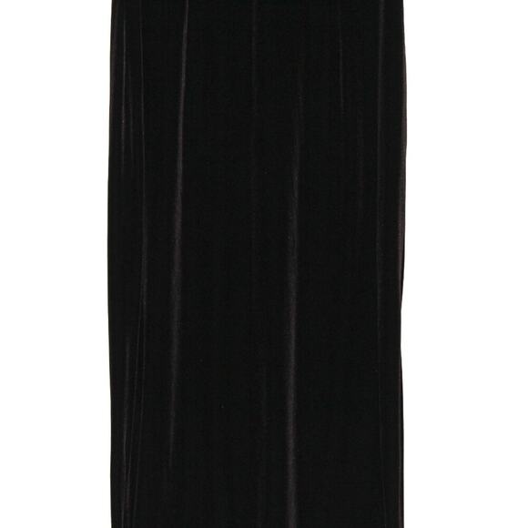 Vintage Adrianna Papell Occasions Brown Velvet Maxi Dress Sleeveless 16W - Picture 4 of 12